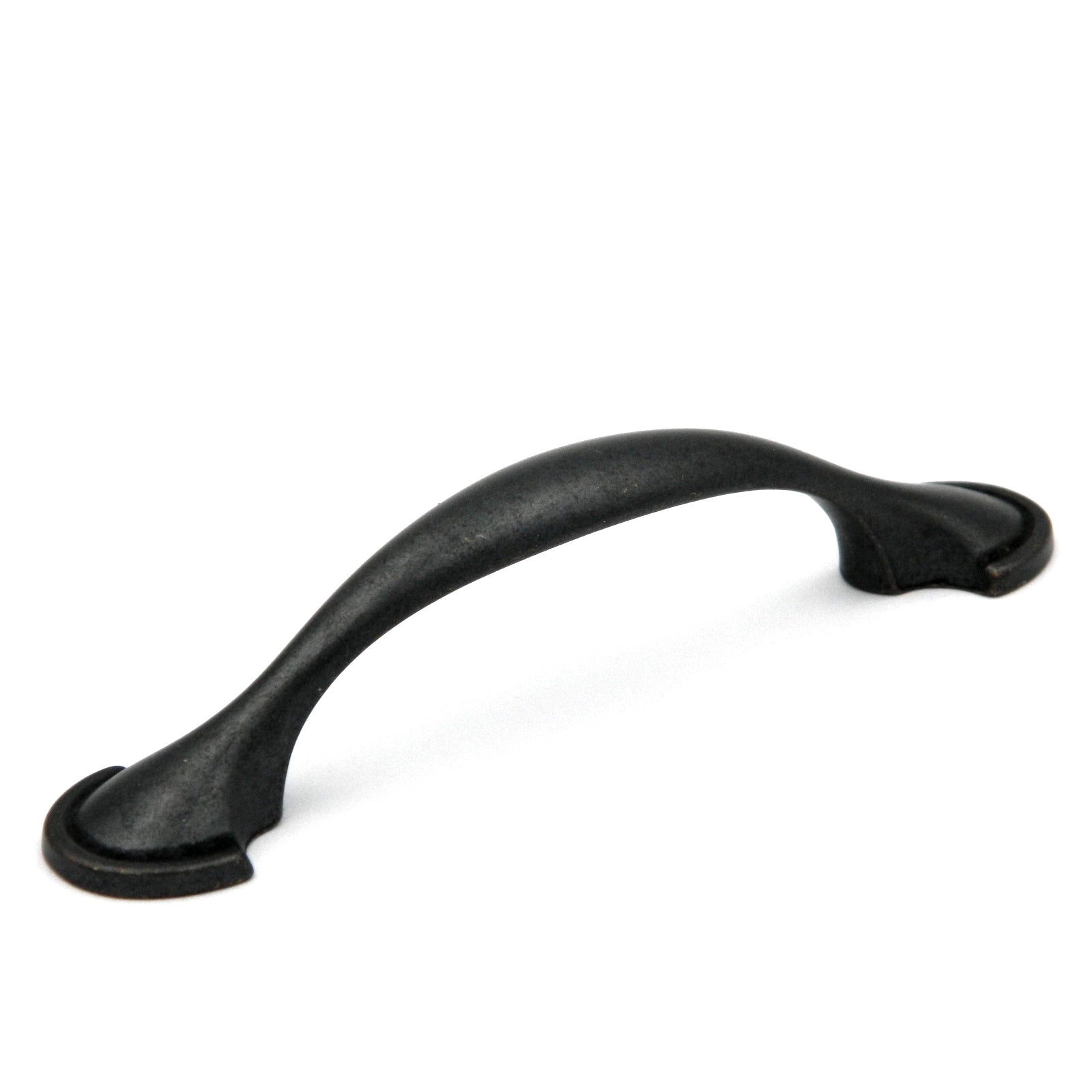 Liberty rústico hierro suave metal medio redondo pie 3 "cc manija tirador P39955C-SI-C