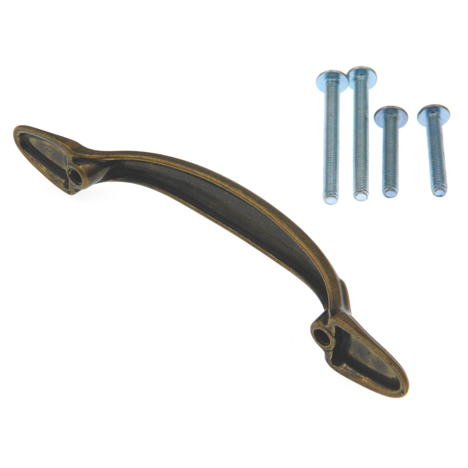 Paquete de 12 tiradores de manija Liberty con borde decorativo inglés antiguo de 3 "cc P40051C-AE-C5