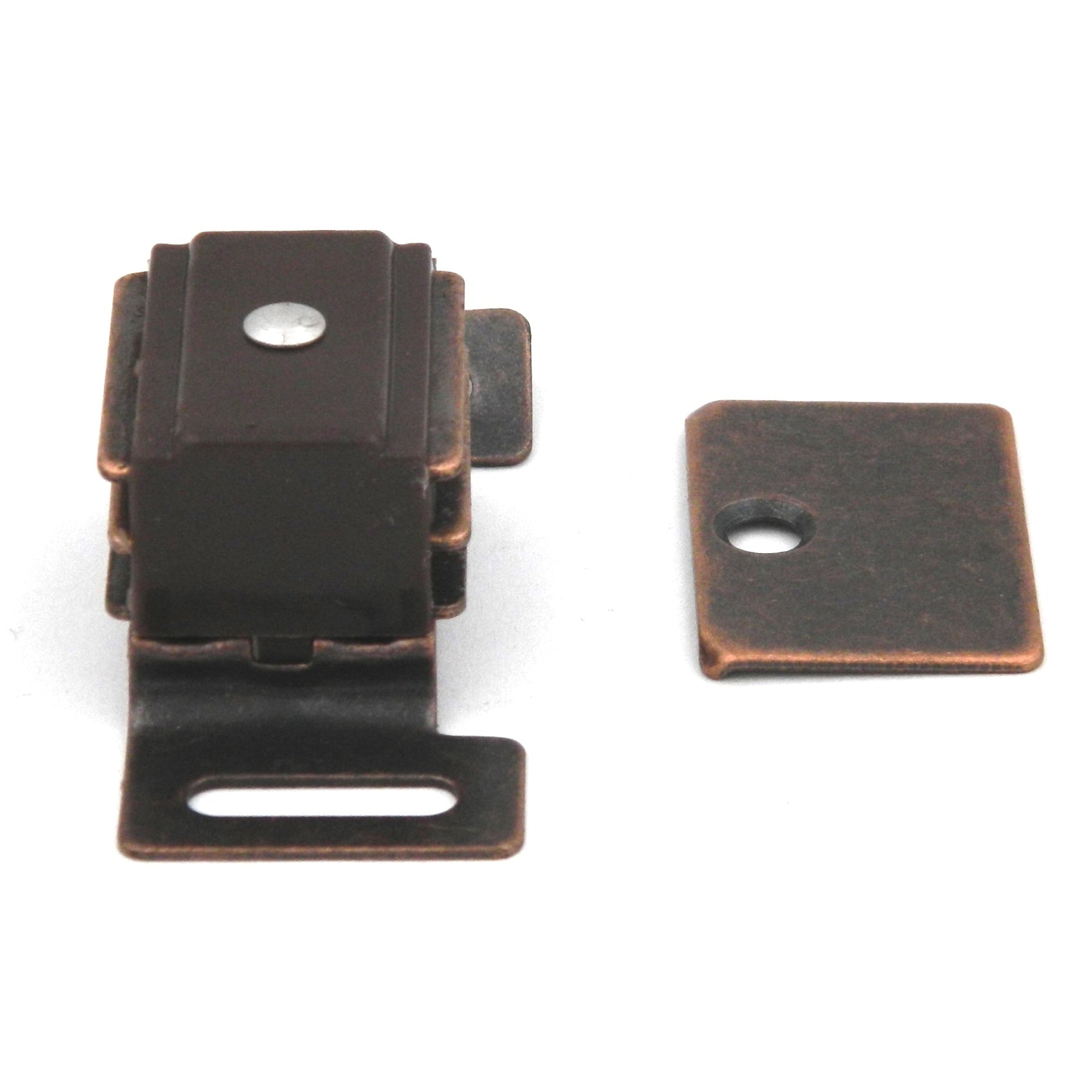 Hickory Statuary Bronze 1-7/8"cc gabinete cierre magnético P651-STB, paquete de 2