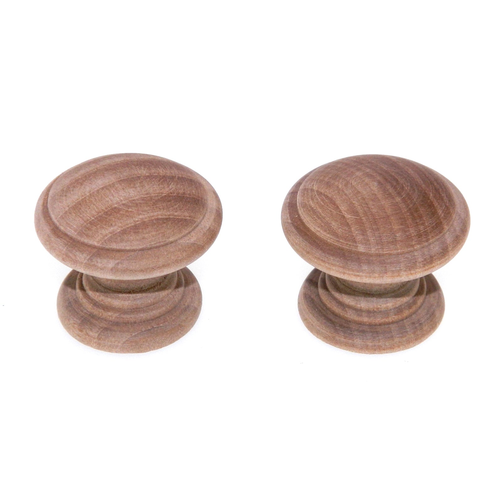 Belwith Natural Woodcraft Unfinished Wood 1 1/4" Round Cabinet Knob