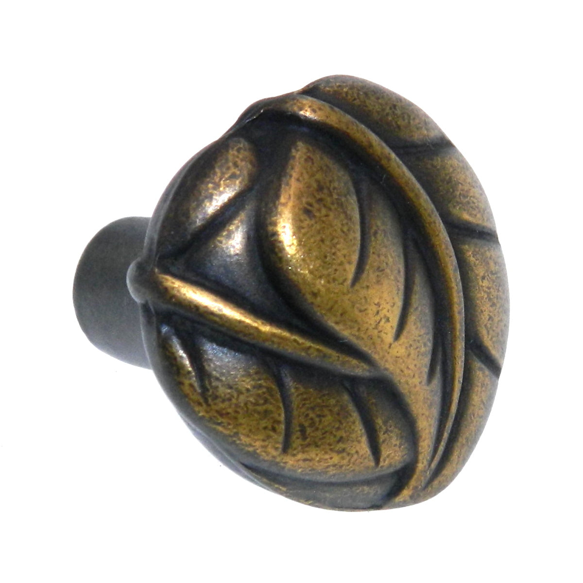 Hickory Hardware Touch of Spring Windsor Antique 1 1/4" Leaf Cabinet Knob