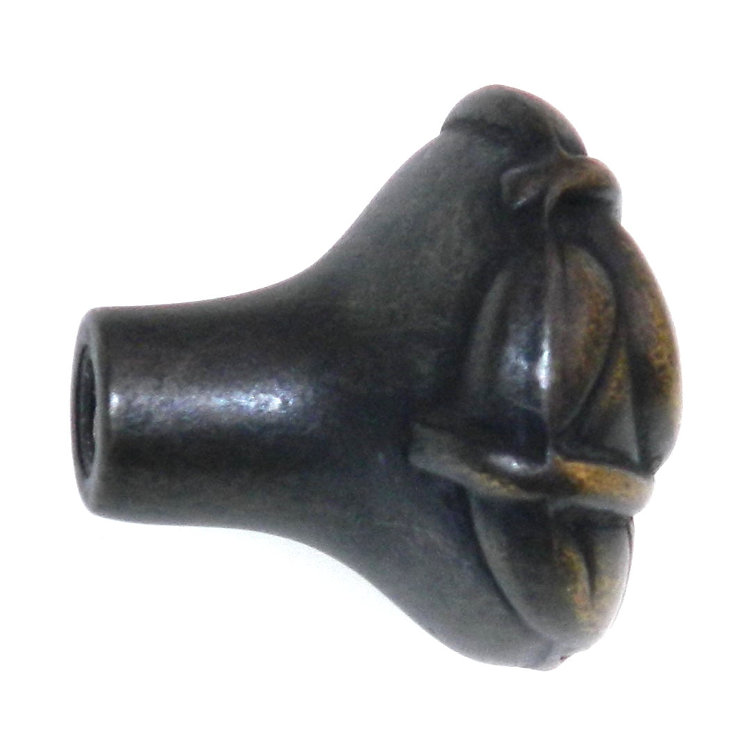 Hickory Hardware Touch of Spring Windsor Antique 1 1/4" Leaf Cabinet Knob