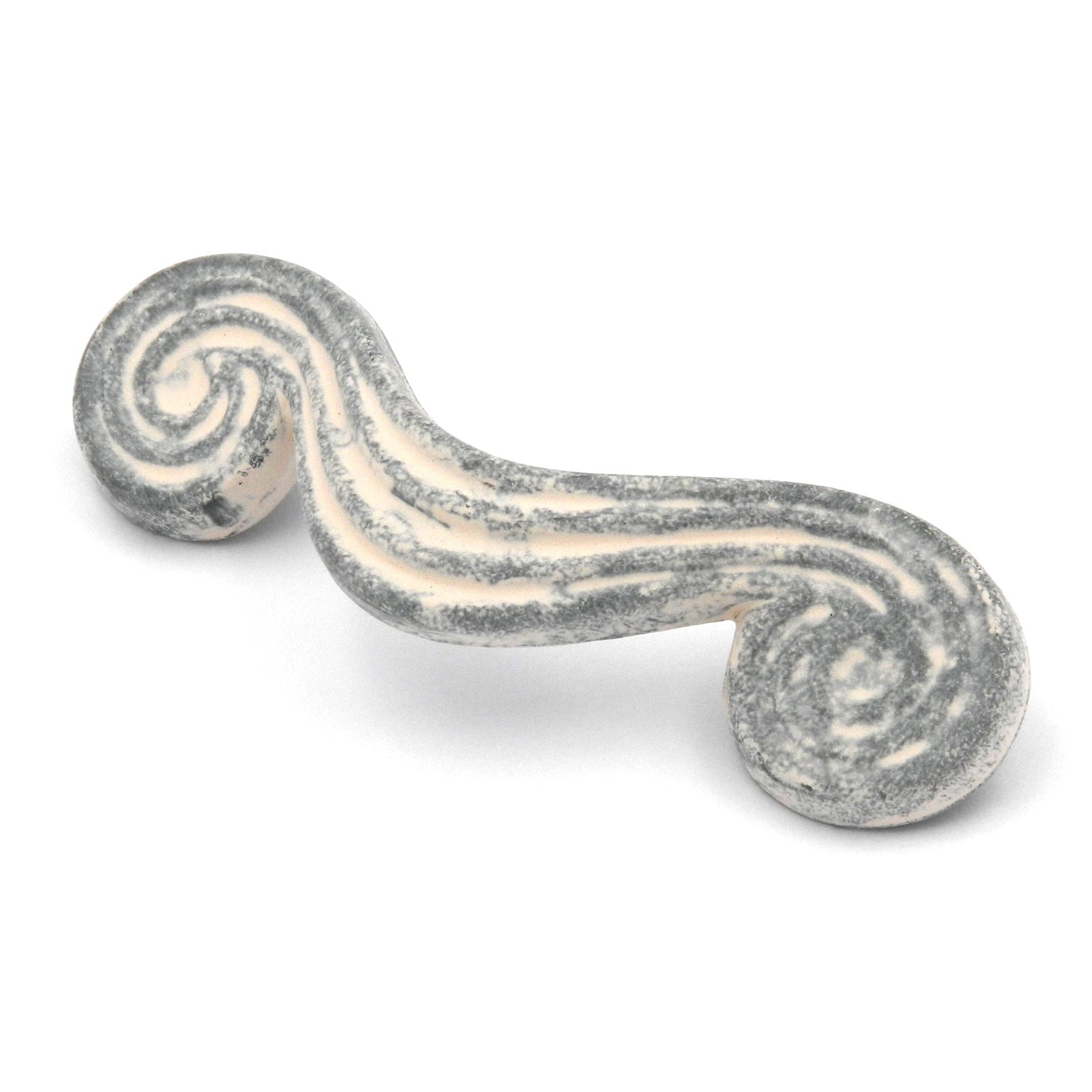 Hickory Grecian Revival Heavy Blonde Antiguo 3 "cc Tirador de mango en forma de remolino P7356-HBOA