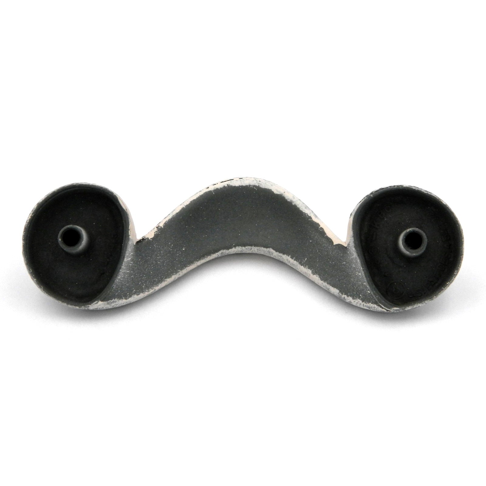 Hickory Grecian Revival Heavy Blonde Antiguo 3 "cc Tirador de mango en forma de remolino P7356-HBOA