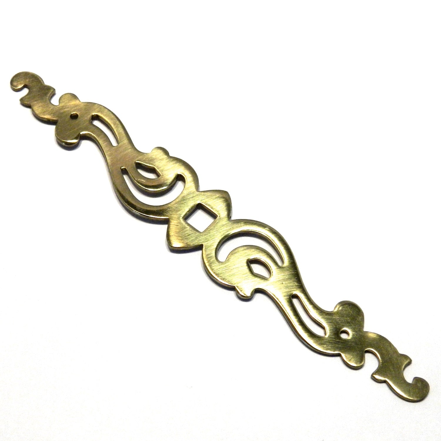 Hickory Hardware P787-UB Ultra latón 6" perilla de gabinete placa trasera