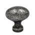 Keeler Prestige P9175-BNV - Perilla para gabinete de latón macizo, ovalada, lisa, de níquel negro, 1 1/4"
