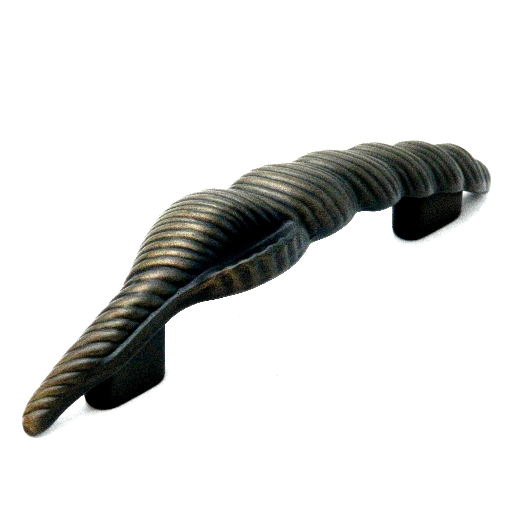 Hickory Hardware South Seas Antique Mist Shell 3" or 3 3/4" (96mm)cc Handle Pull PA0121-AM