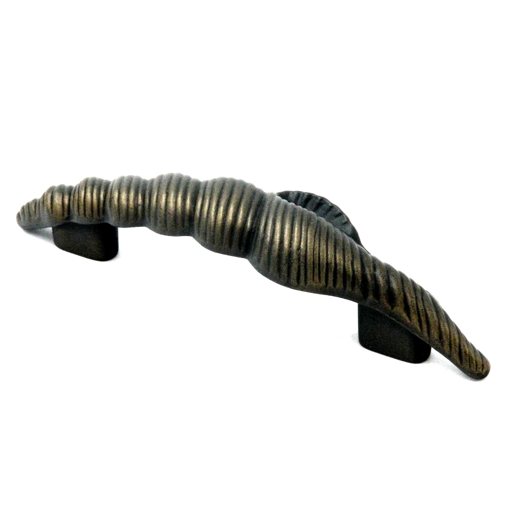 Hickory Hardware South Seas Antique Mist Shell 3" or 3 3/4" (96mm)cc Handle Pull PA0121-AM
