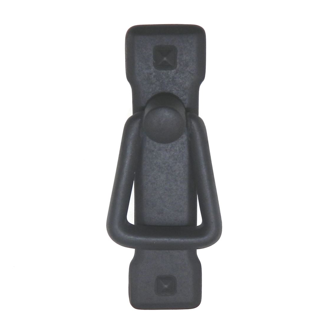 Hickory Hardware Old Mission Black Mist Antique 1 1/4" Ctr Ring Pull P