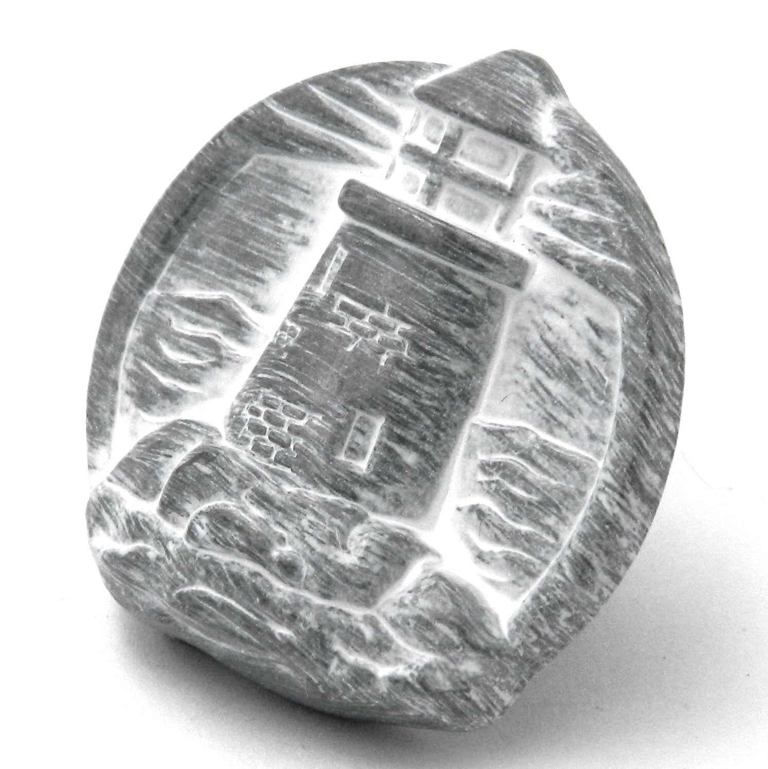 Hickory Hardware South Seas Whitewash Lighthouse 1 1/2" Cabinet Knob PA1811-WW