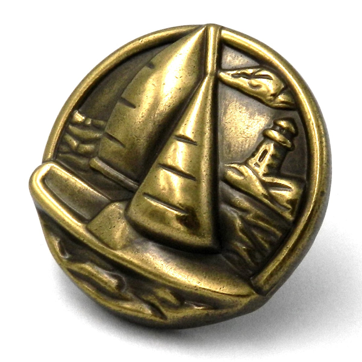 PA1812-WA Windsor Antique 1.5" Perilla para gabinete de velero tira Hickory South Seas