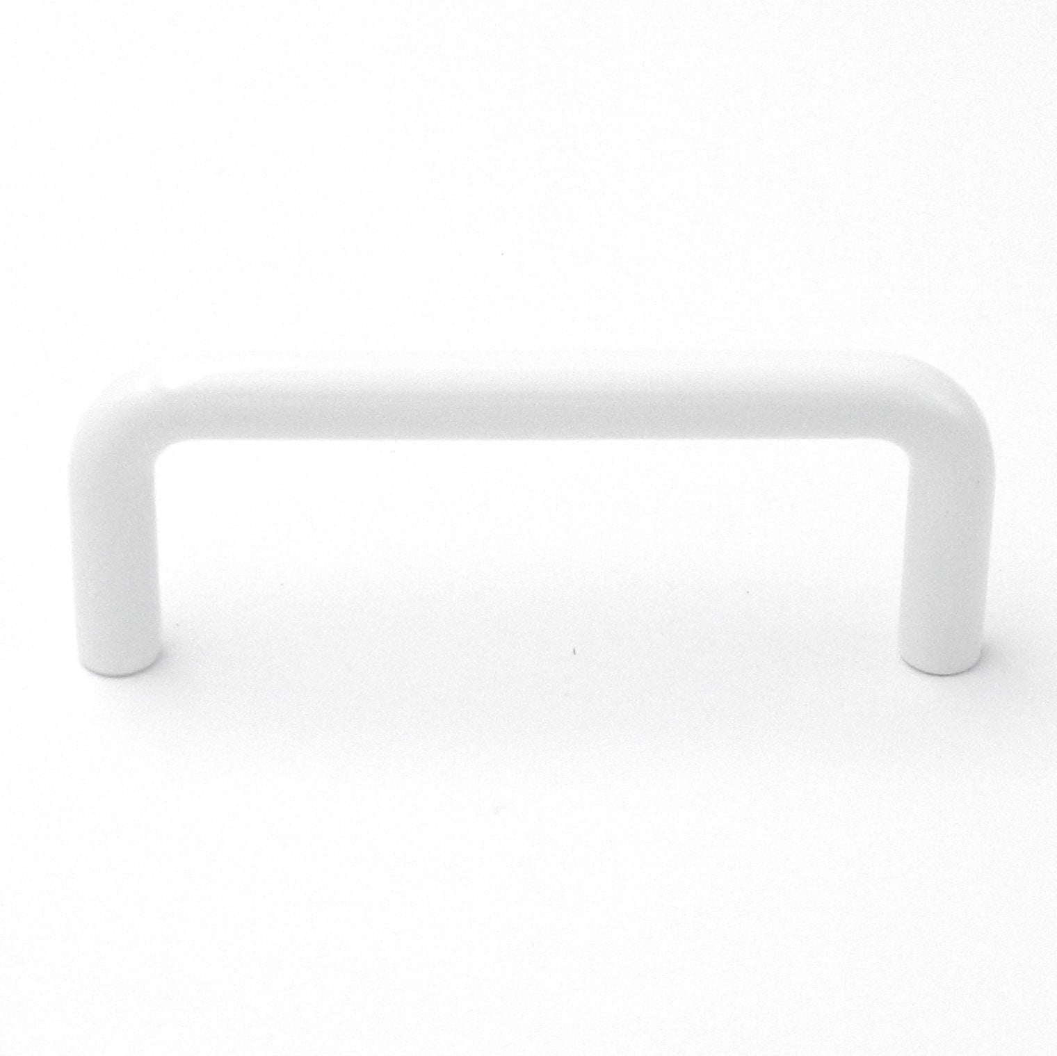 PW353-24 White Solid Brass 3"cc Cabinet Wire Pull Handles Belwith Keeler