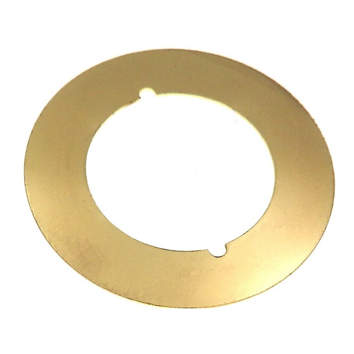 Juego de adaptadores de orificio para placa de moldura de puerta grande Warwick, latón pulido SH1029PB