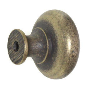 Style Selections Gate House Antique Brass Designer 1 1/4" Cabinet Knob 0226705