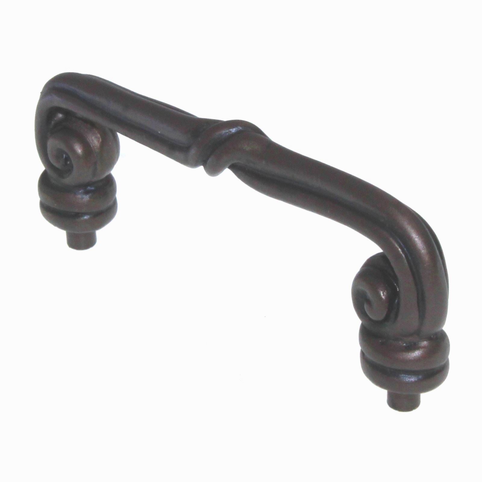 Anne At Home Mai-Oui 3" Ctr Cabinet Pull Twisted Metal Antique Bronze 1027-231