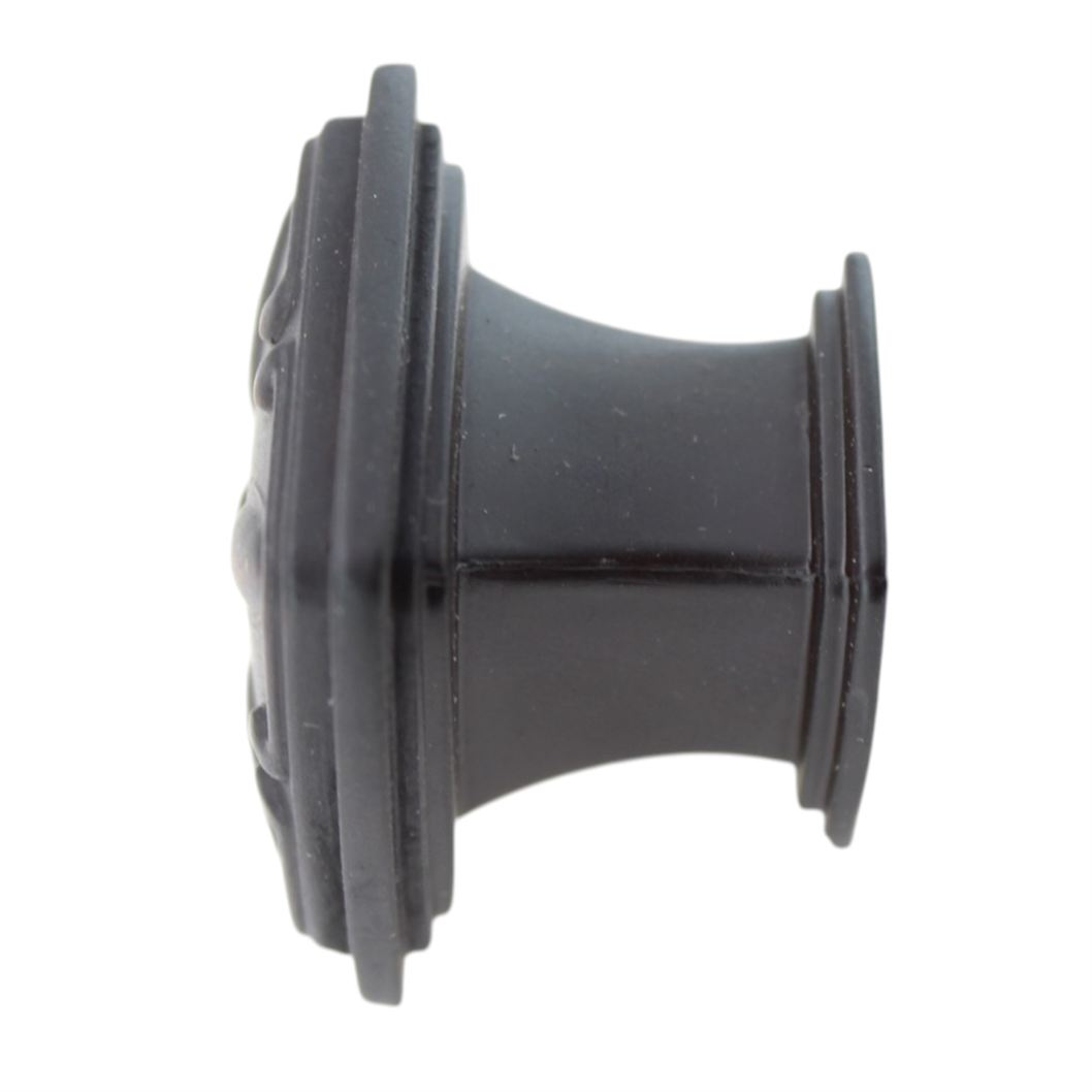 Jeffrey Alexander Milan 1 3/16" Square Knob Brushed Oil Rubbed Bronze 1093