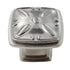 Jeffrey Alexander Milan 1 3/16" Square Knob Satin Nickel 1093