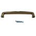 Jeffrey Alexander Milan 128 mm Ctr Pull Lightly Distressed Antique Brass 1094