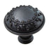 Jeffrey Alexander Venezia Vine and Berry 1 1/4" Round Knob Gun Metal 1095