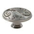 Jeffrey Alexander Regency Ivy Leaf 1 9/16" Oval Knob Satin Nickel 1097