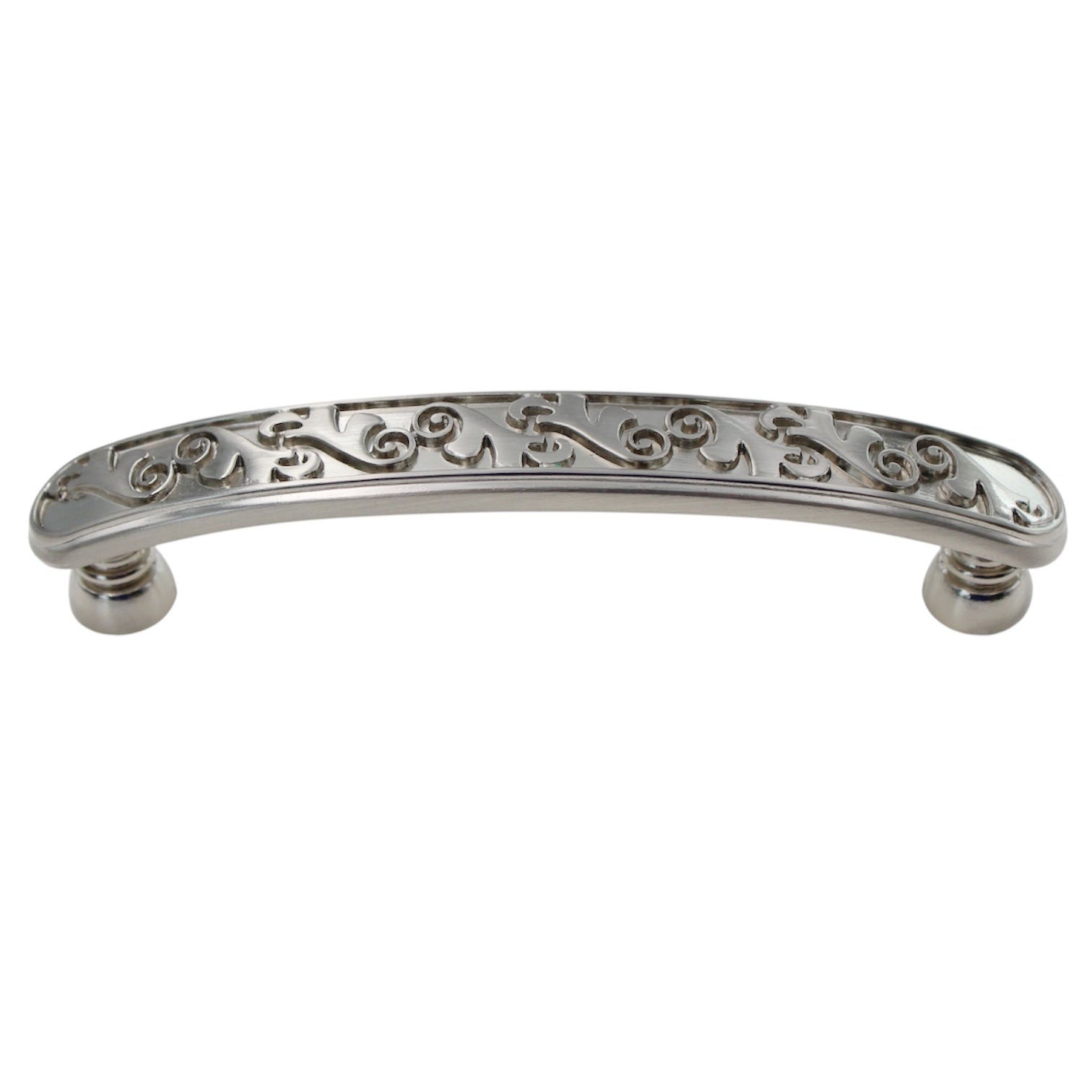 Jeffrey Alexander Regency 3 3/4" (96mm) Ctr Pull Satin Nickel 1098