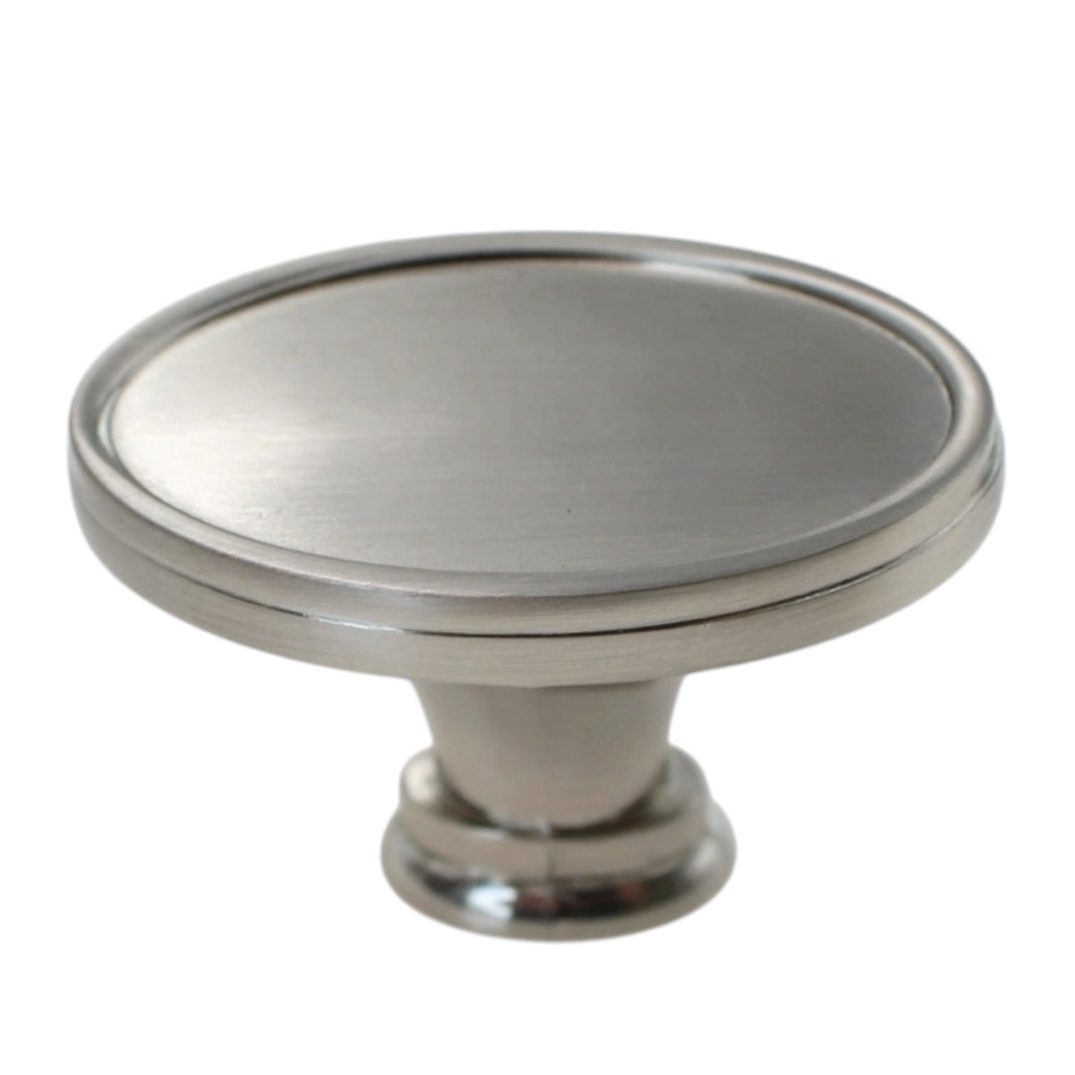 Jeffrey Alexander Regency 1 9/16" Oval Knob Satin Nickel 1099