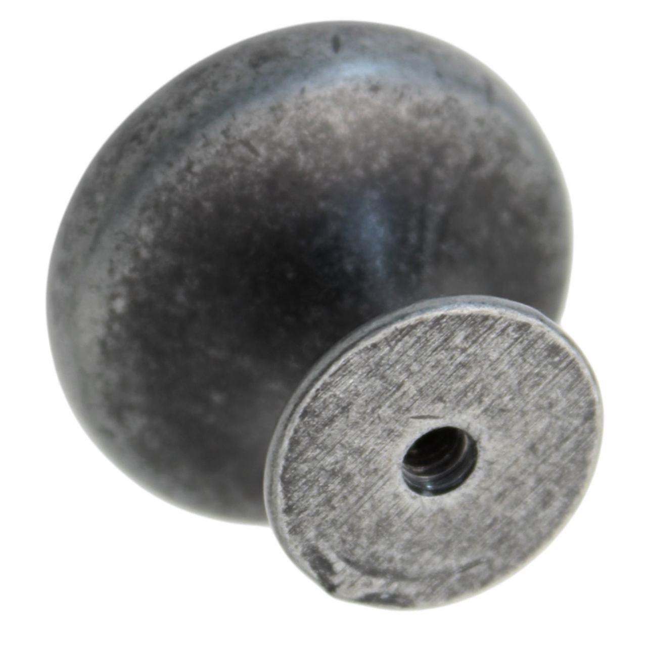 Jeffrey Alexander Bremen Antique Silver 1 1/4" Cabinet Knob 117SIM