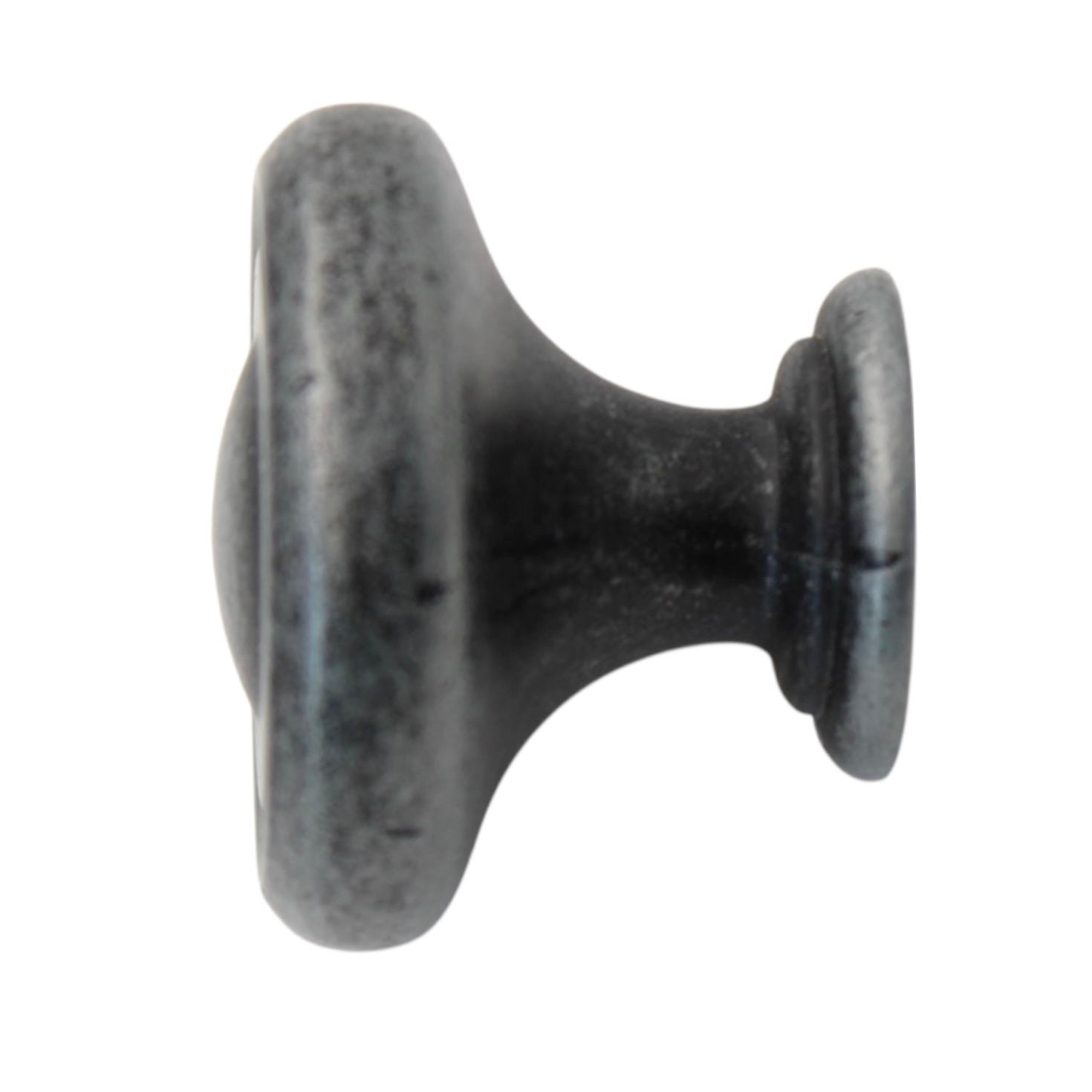 Jeffrey Alexander Bremen Antique Silver 1 1/4" Cabinet Knob 117SIM