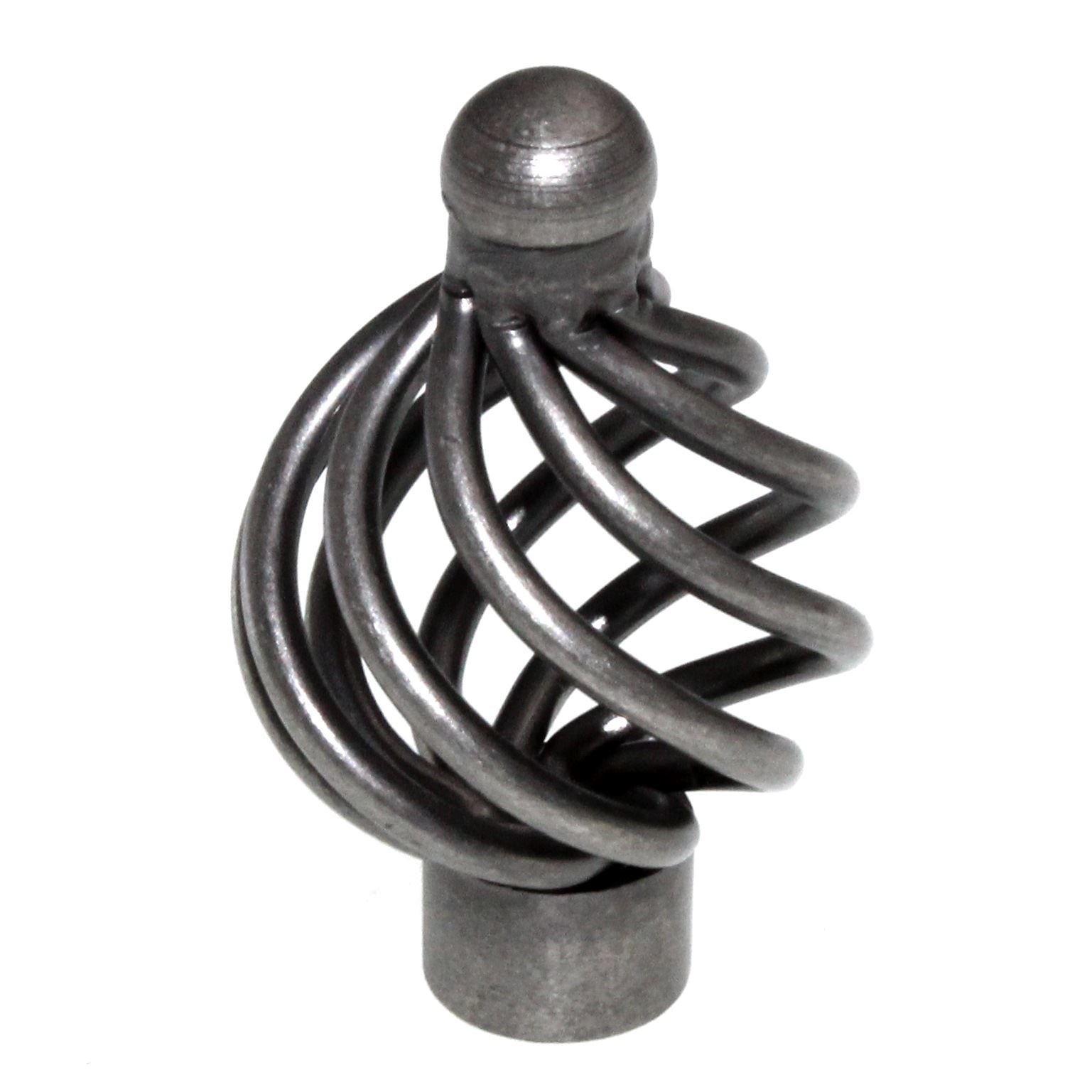 Hafele 1 3/8" Birdcage Cabinet Knob Pewter 119.47.900