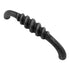Schaub Rustica Vibra Pewter 3 3/4" (96mm) Ctr Cabinet Arch Pull 119-VP