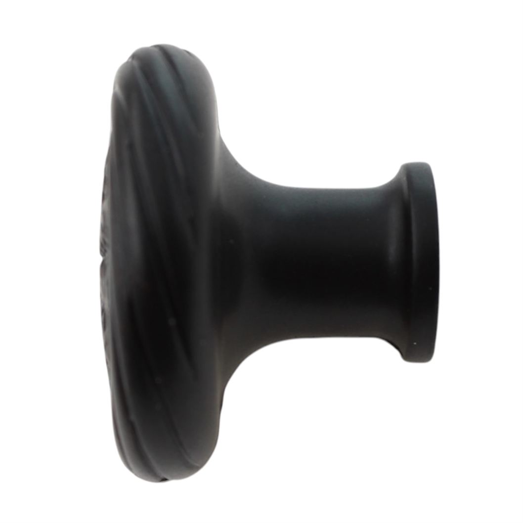 Jeffrey Alexander Palermo Flower 1 1/8" Round Knob Brushed Oil Rubbed Bronze 119
