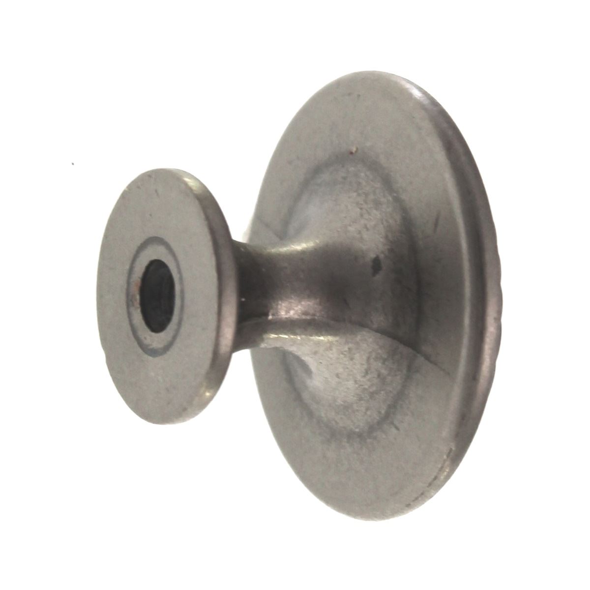 Hafele 1 1/8" Braided Rope Pattern Cabinet Knob Pewter 125.21.102