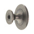 Hafele 1 1/8" Braided Rope Pattern Cabinet Knob Pewter 125.21.102
