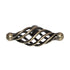 Hafele 2 5/8" Birdcage Cabinet Knob Antique Brass 125.33.801