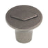 Hafele 1 1/8" Mission Cabinet Knob Diamond Pewter 132.93.910