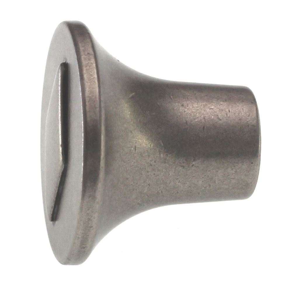 Hafele 1 1/8" Mission Cabinet Knob Diamond Pewter 132.93.910