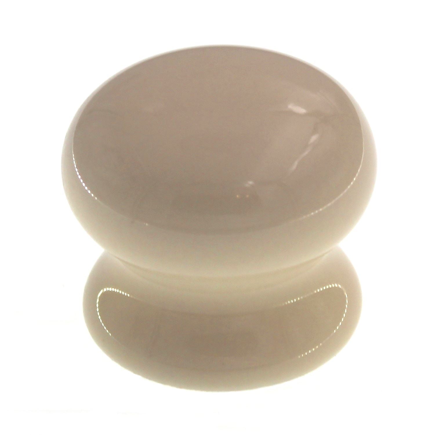 Amerock Allison 1 3/8" Ceramic Mushroom Cabinet Knob Almond 14221AL