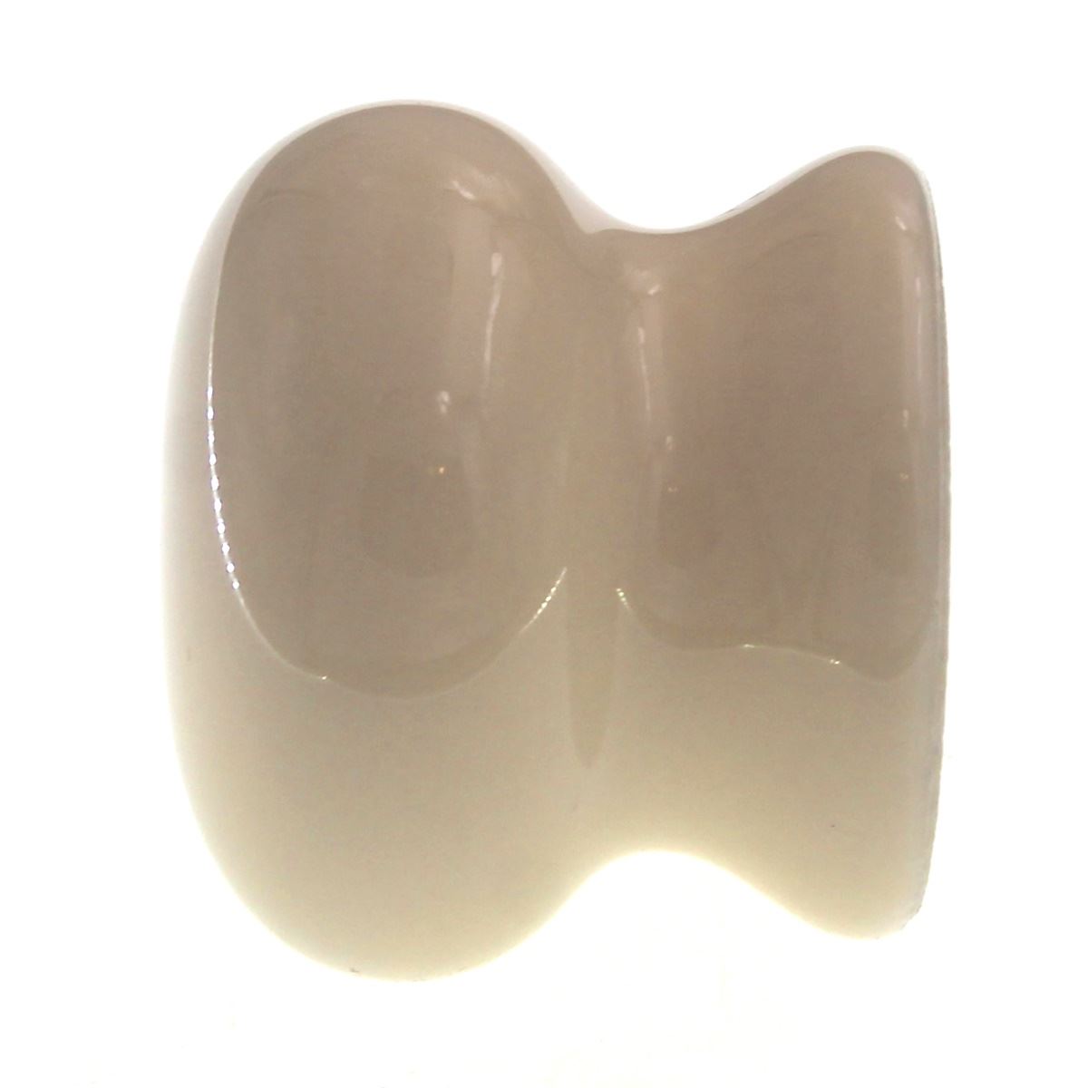 Amerock Allison 1 3/8" Ceramic Mushroom Cabinet Knob Almond 14221AL
