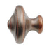 Schaub Charlevoix Distressed Nickel Copper 1 1/8" Round Cabinet Knob 150-DNC