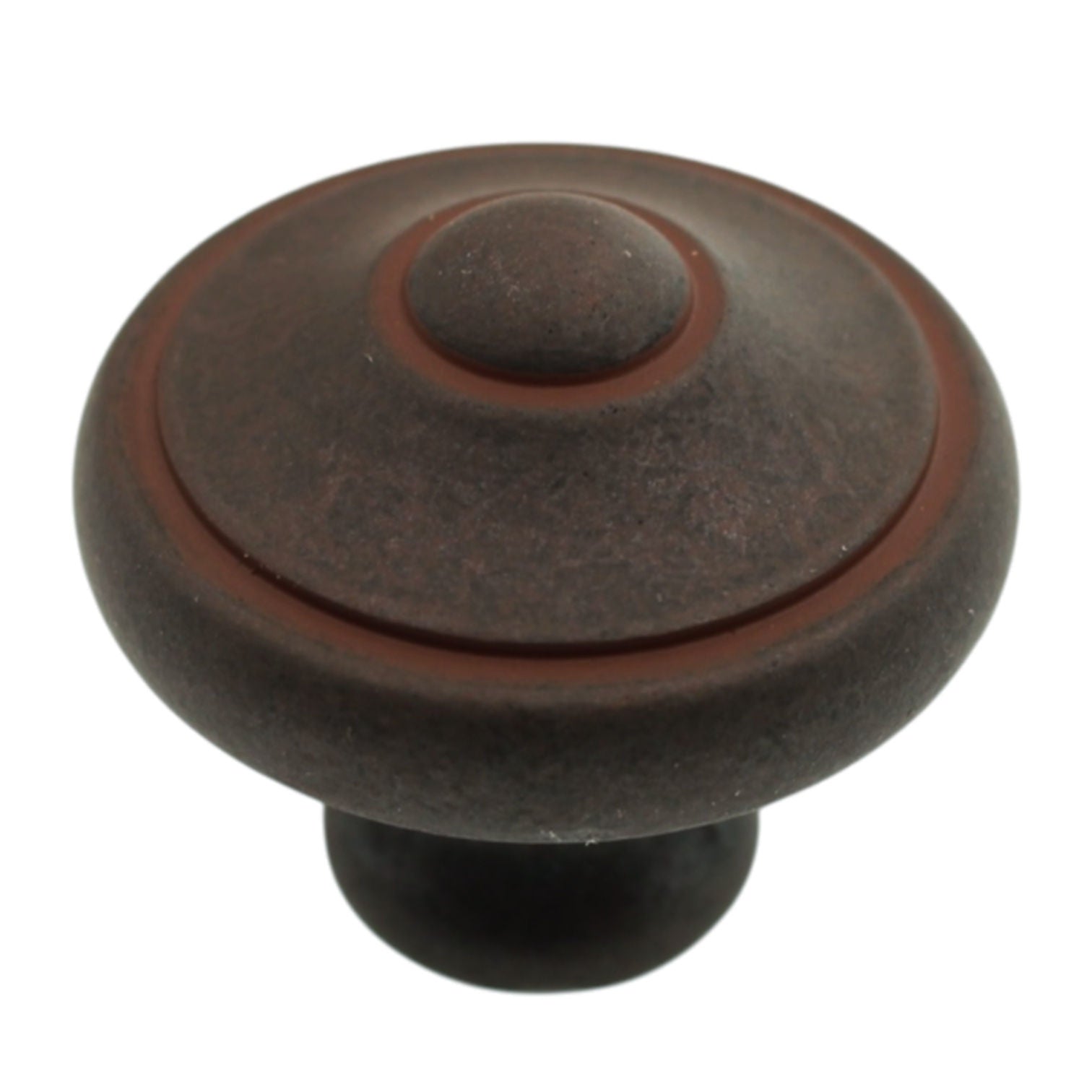 Schaub Charlevoix Olde Iron 1 1/8" Round Cabinet Knob 150-OI
