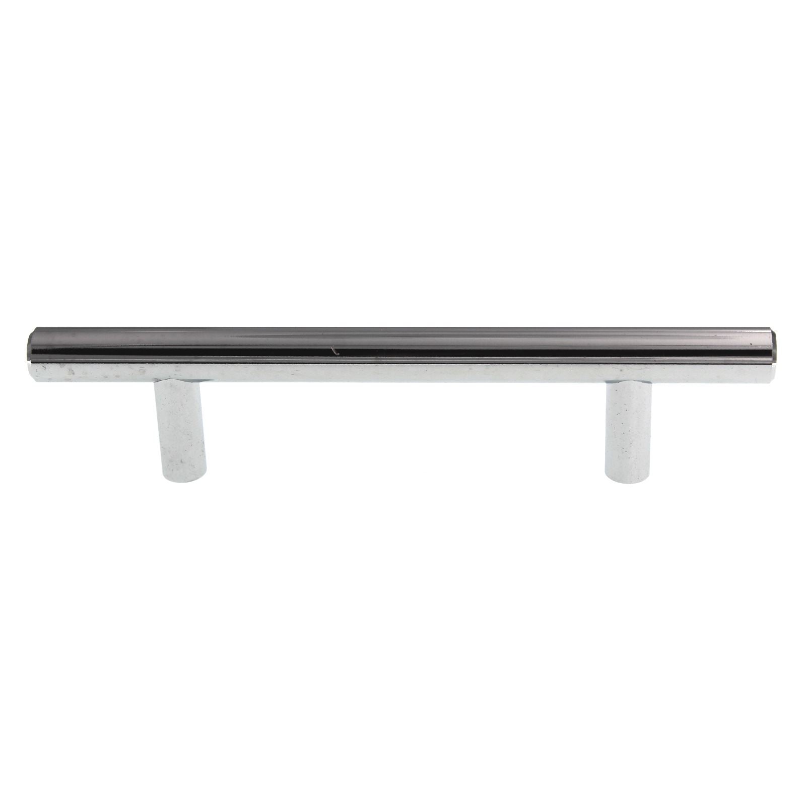 Elements Naples 3 3/4" (96mm) Ctr Cabinet Bar Pull Polished Chrome 156PC