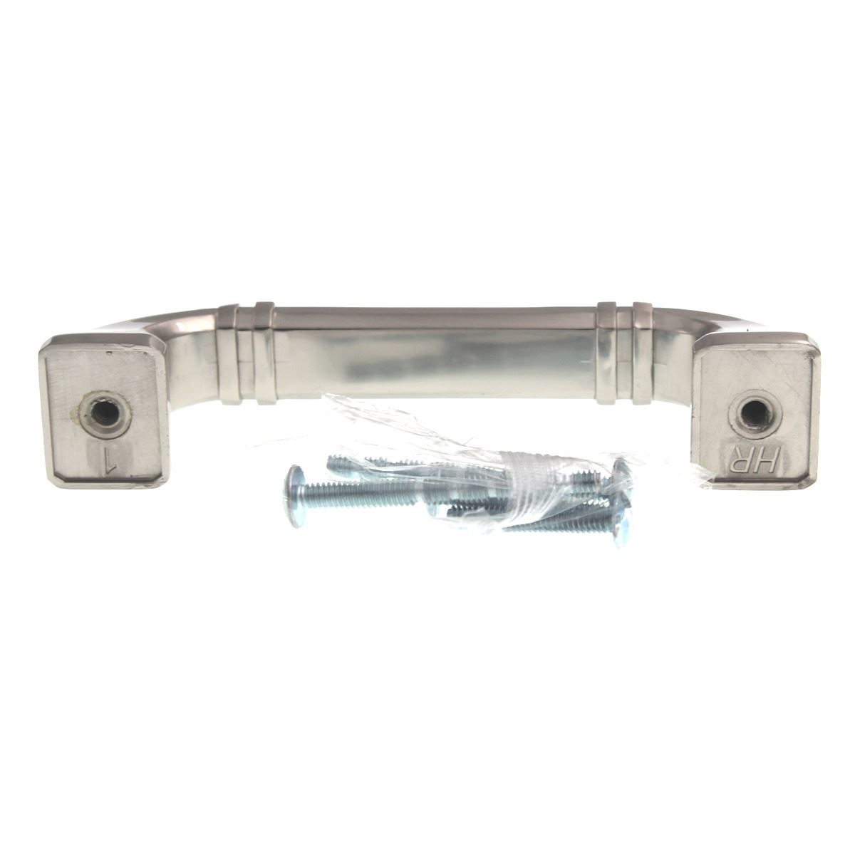 Jeffrey Alexander Ella 3 3/4" (96mm) Ctr Cabinet Arch Pull Satin Nickel 165-96SN