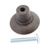 Schaub  Olde Bronze 1 1/8" Round Cabinet Knob 166-OB