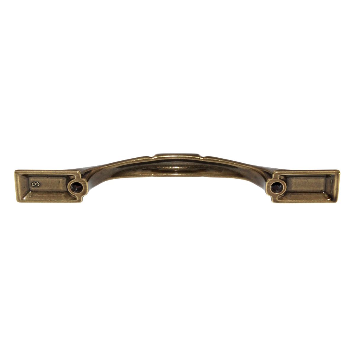Amerock Allison Light Brass Footed 3" Arch Cabinet Handle Pull 172LB