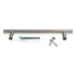 Elements Naples 5 1/16" (128mm) Ctr Cabinet Bar Pull Stainless Steel 174SS
