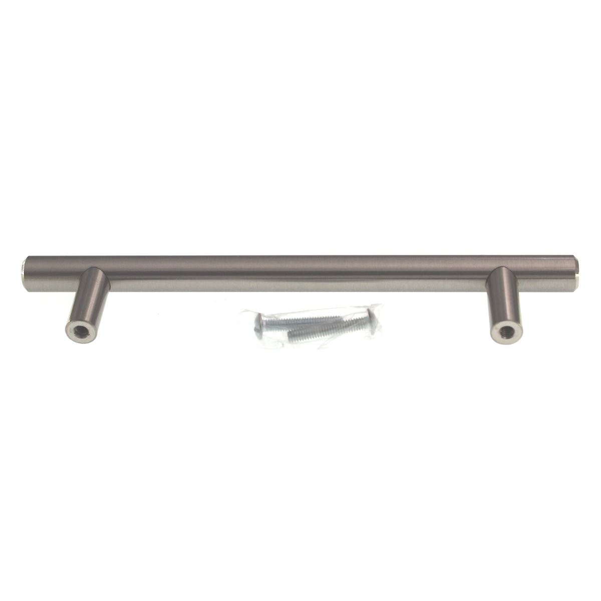 Elements Naples 5 1/16" (128mm) Ctr Cabinet Bar Pull Satin Nickel 176SN