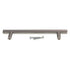 Elements Naples 5 1/16" (128mm) Ctr Cabinet Bar Pull Satin Nickel 176SN