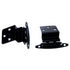 Pair Oil-Rubbed Bronze 1/2" Inset Hinges Face Mount Non Self-Closing AP 17T-ORB