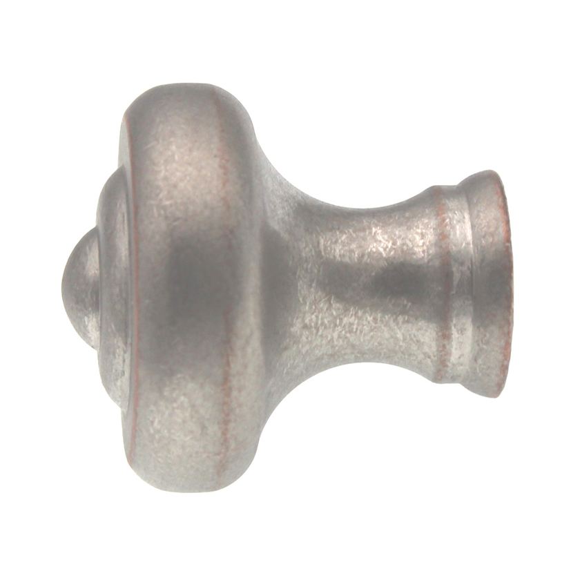 Century Yukon 18126-WNC Weathered Nickel Copper 1 1/4" Solid Brass Cabinet Knob