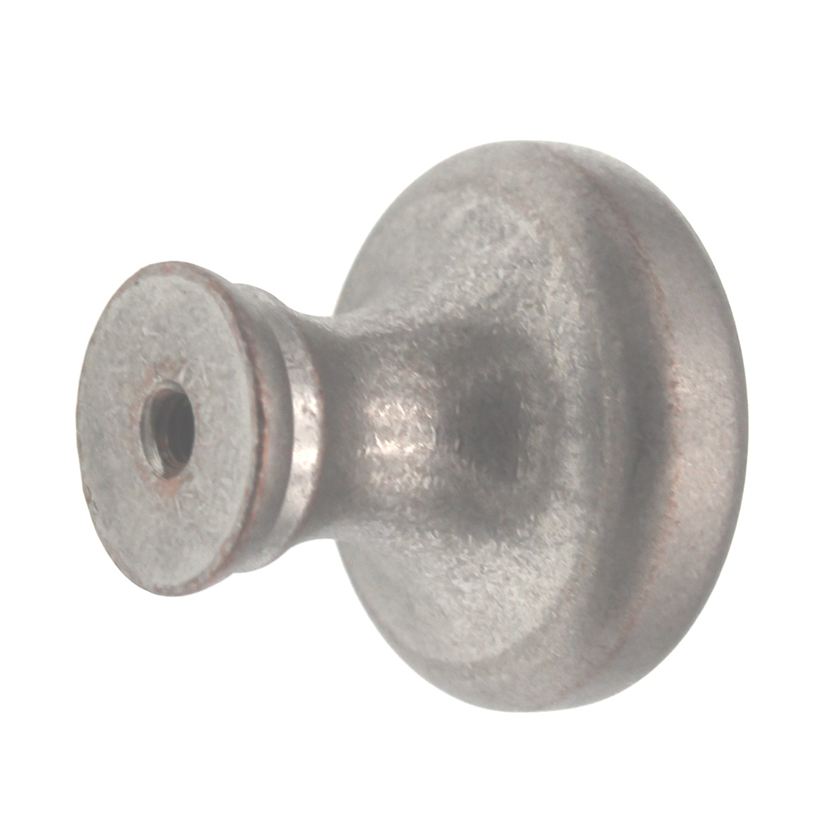 Century Yukon 18126-WNC Weathered Nickel Copper 1 1/4" Solid Brass Cabinet Knob